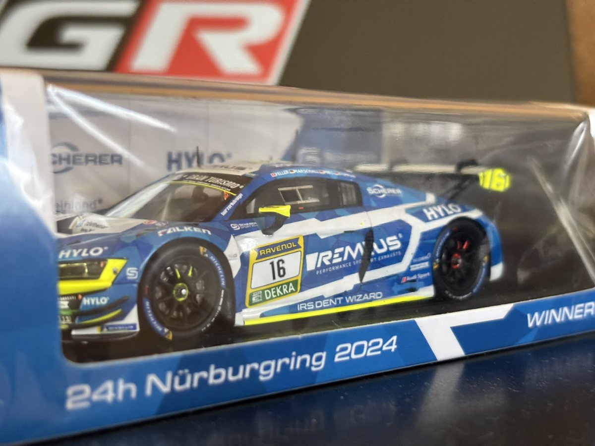 Audi R8 LMS GT3 Scherer Sport PHX 2024ニュル優勝マシンでシェラー