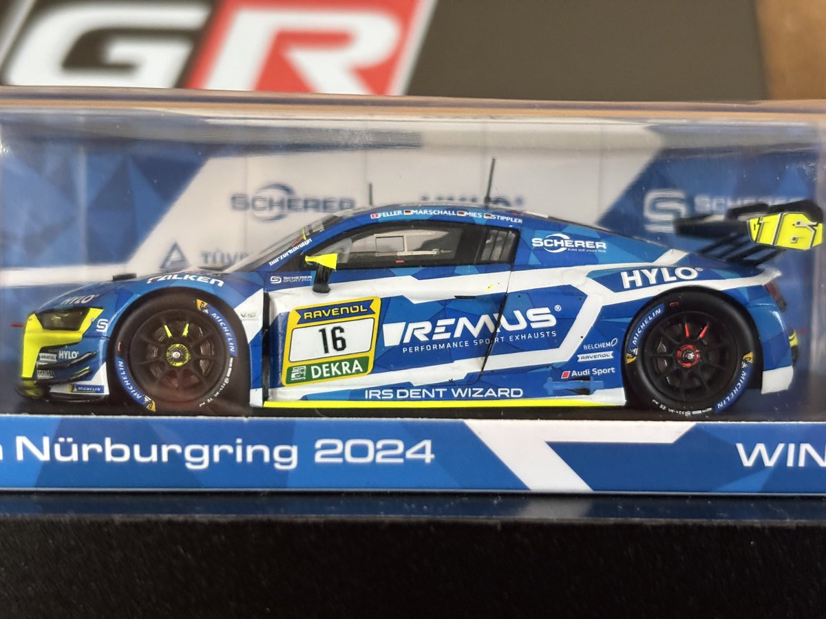 Audi R8 LMS GT3 Scherer Sport PHX 2024ニュル優勝マシンでシェラー
