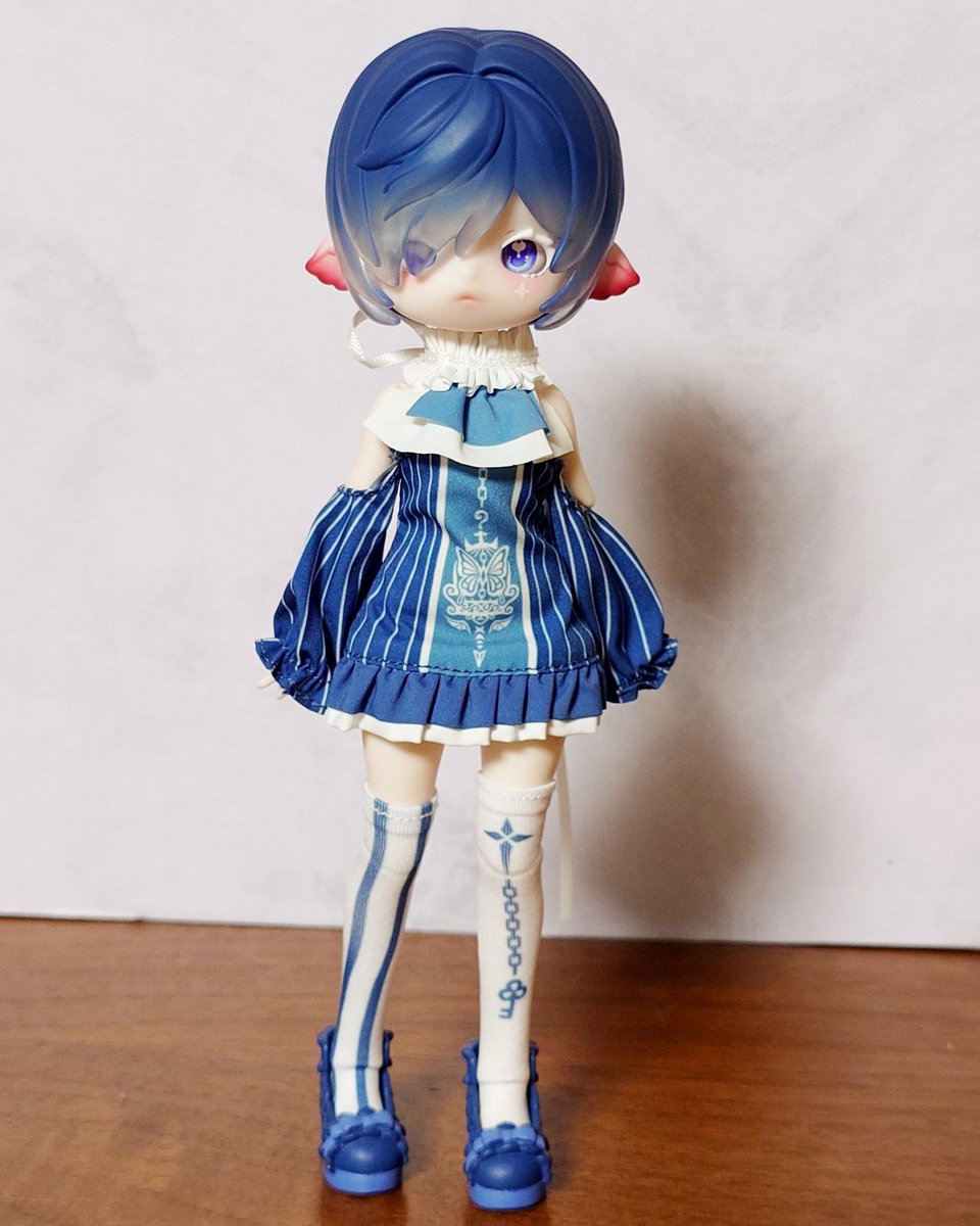 chiirarachii's tweet image. ルルヤちゃんのボディは綺麗なんだけど、ヘッドとのバランスはイマイチかなぁ……アンティーユフェイスに変えたせいかなー🤔

#LULUYA