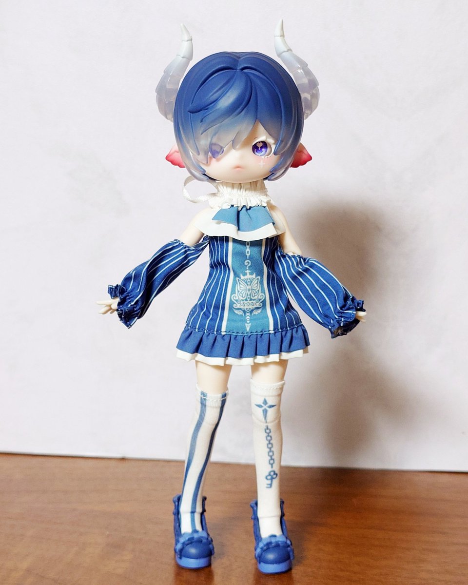 chiirarachii's tweet image. ルルヤちゃんのボディは綺麗なんだけど、ヘッドとのバランスはイマイチかなぁ……アンティーユフェイスに変えたせいかなー🤔

#LULUYA
