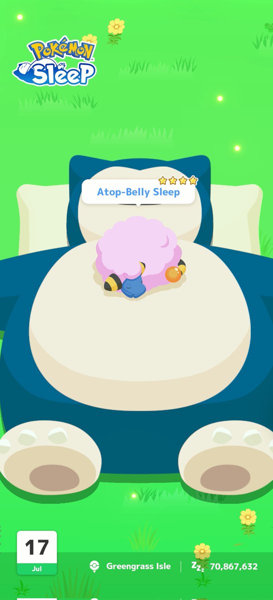 Ruben3600's tweet image. #PokemonSleep2nd last night&apos;s shiny