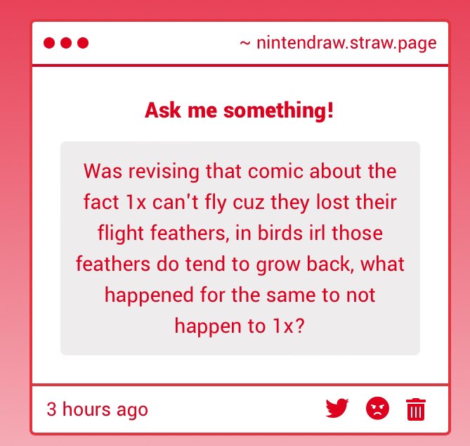 Lowkey didn’t know they grew back, but the explanation would probably be that after 1x became corrupted  his wings permanently became stunted and stopped growing 
He still molts and needs to preen them but they haven’t grown a day past his corruption date