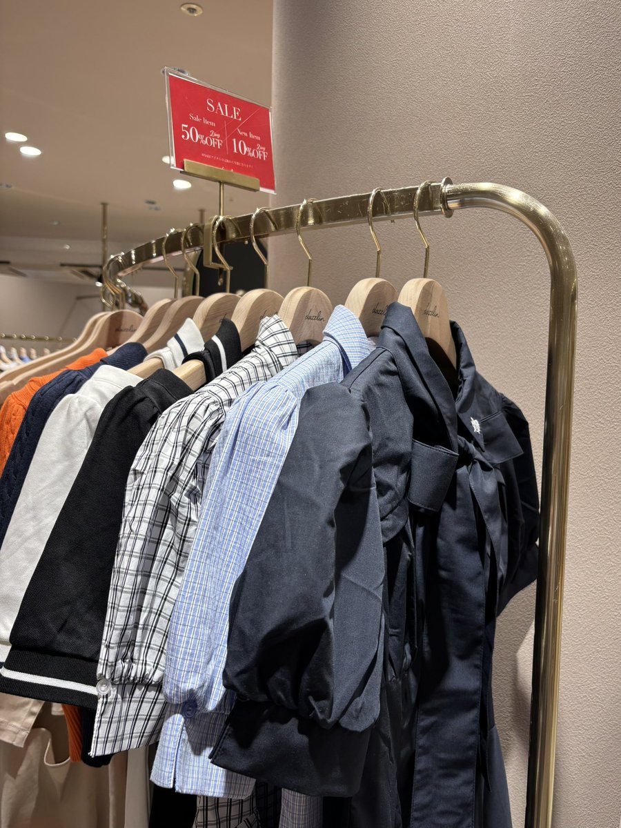 dazzlin_solaria's tweet photo. 本日、再入荷致しました👗🎠

POLO BCSのアイテムも、
2BUY 10%OFF対象です‼️

ぜひこのお得な機会にゲットして下さい♪

#dazzlin #ダズリン #POLOBCS
#ソラリアプラザ #天神 #福岡 https://t.co/F6FgbWKSGn