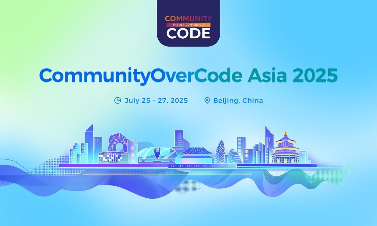 TheASF's tweet image. #CommunityOverCode Asia kicks off next week - July 25-27.  If you&apos;re unable to make it in person but would like to see the keynotes and access session recordings, register for online access buff.ly/7L9pYNg #opensource 

We hope to see you there!