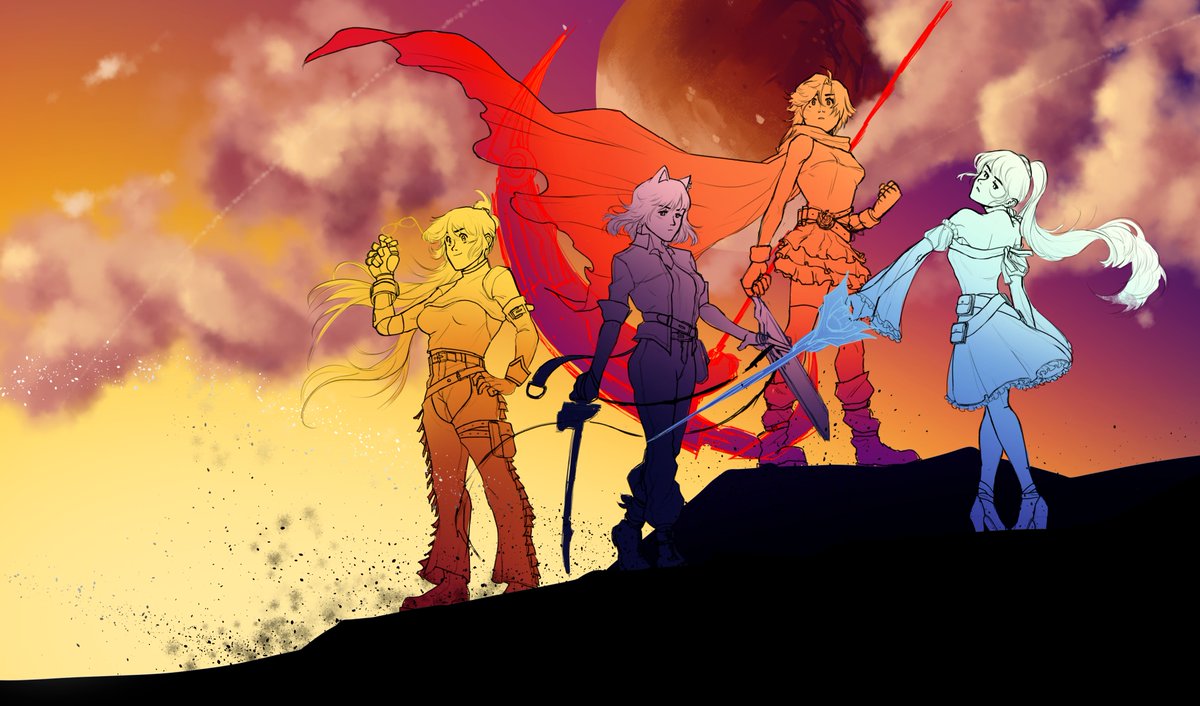 Average_D00dler's tweet image. #RWBY V10
