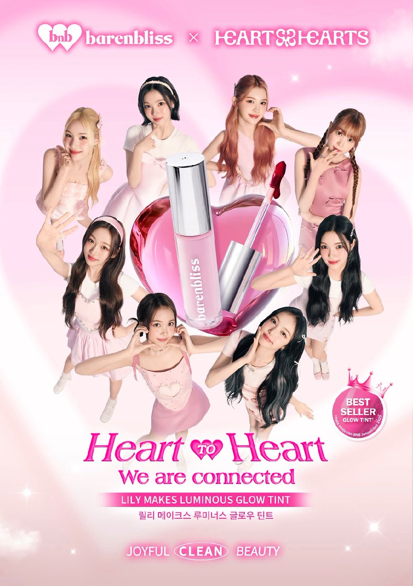 this is your sign to stop scrolling RN!! 🚨 BNB x Hearts2Hearts collab is officially here, literally the collab we didn’t know we needed. 🩷🫀
#barenblissxHearts2Hearts
