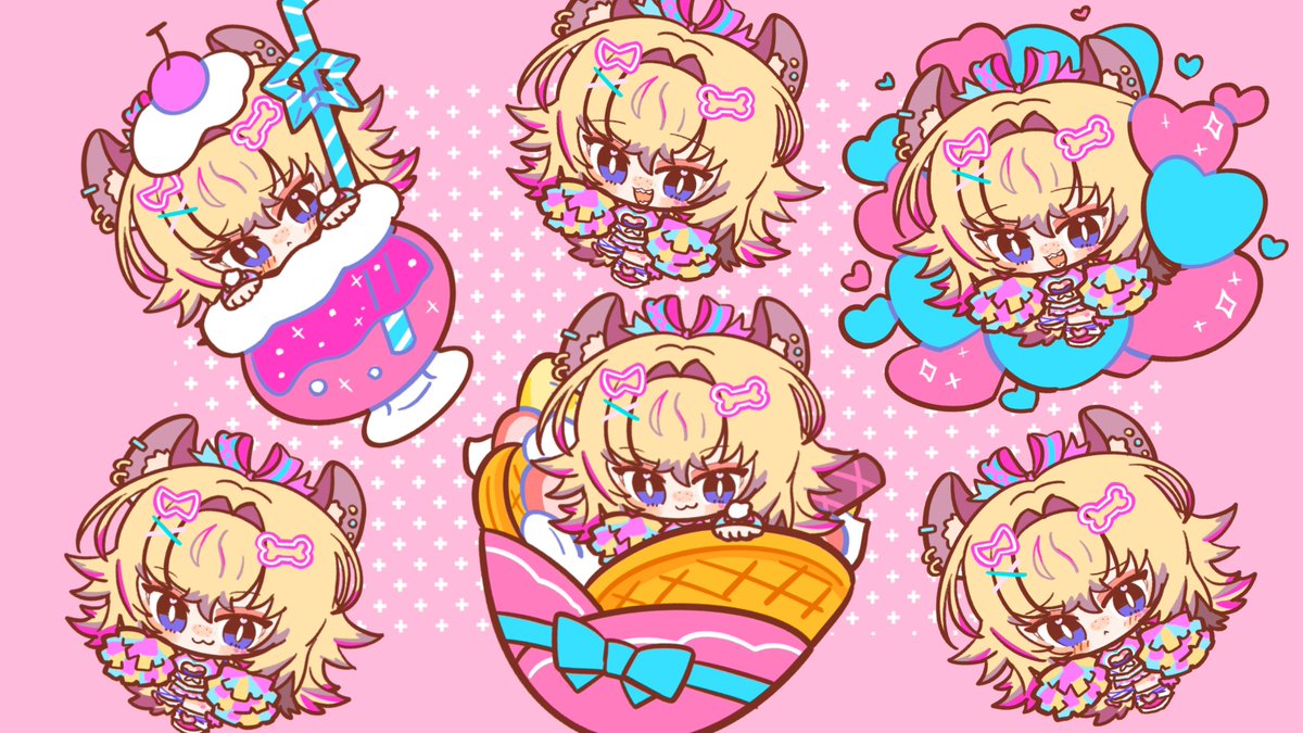 LykoLianna's tweet image. My surprise present for VOLTAIL! Thankyou to my amazing genmates! I am so happy to be here with them I love them!
Be sure to send love to @/3punkyou