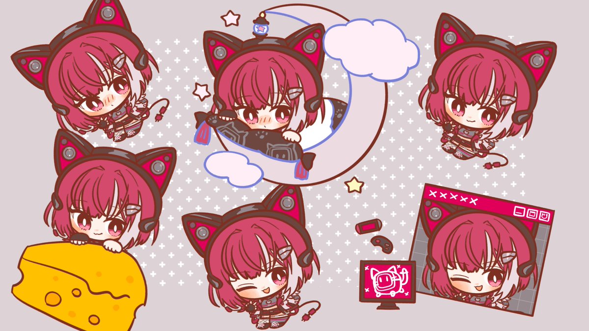 LykoLianna's tweet image. My surprise present for VOLTAIL! Thankyou to my amazing genmates! I am so happy to be here with them I love them!
Be sure to send love to @/3punkyou