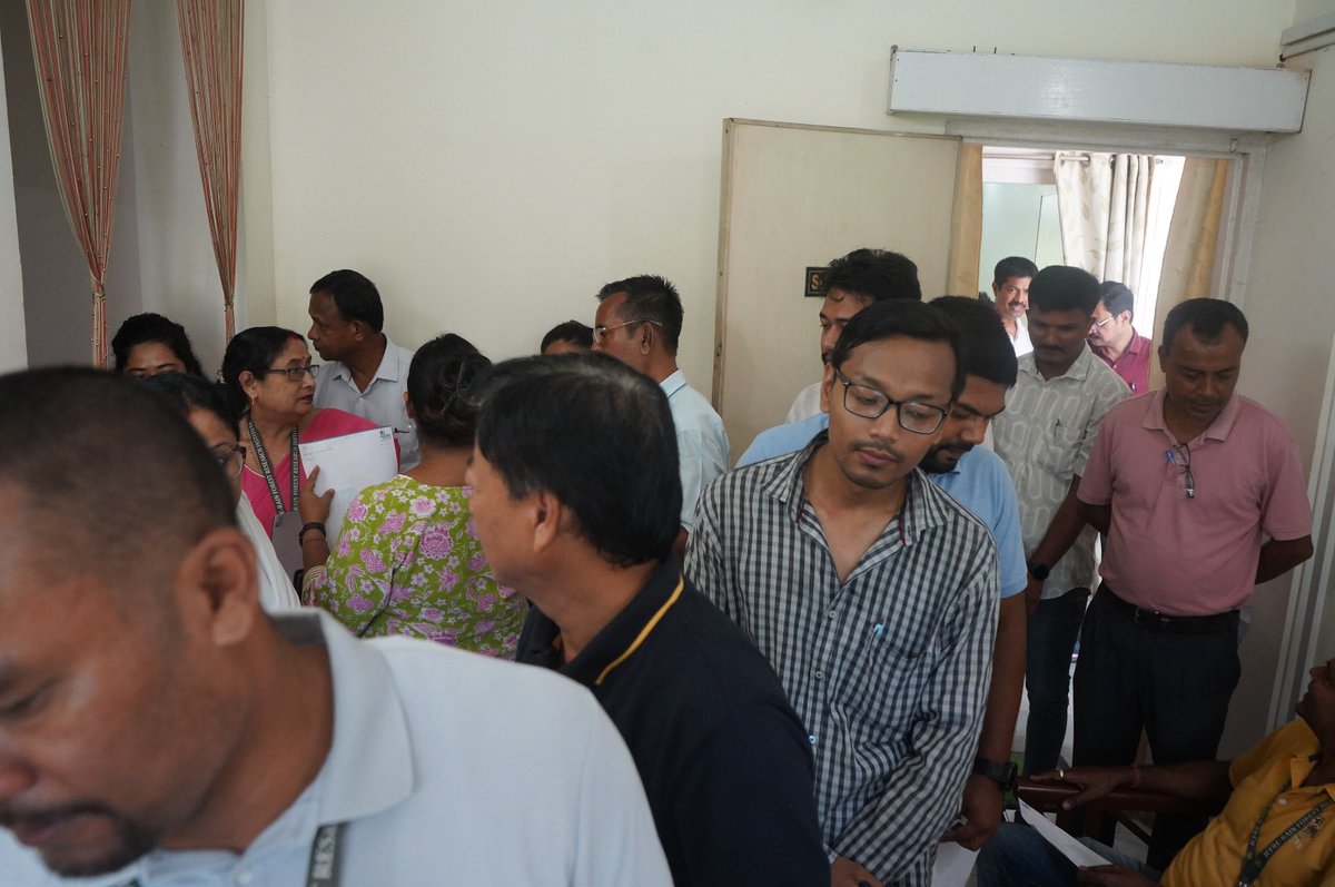 Apollo Excelcare Hospital, Pachim Boragaon, Guwahati, Assam in association of ICFRE-RFRI, Jorhat, Assam had organized free Healthy Hearth Screening Camp at ICFRE-RFRI, Jorhat campus on 17th July, 2025.
