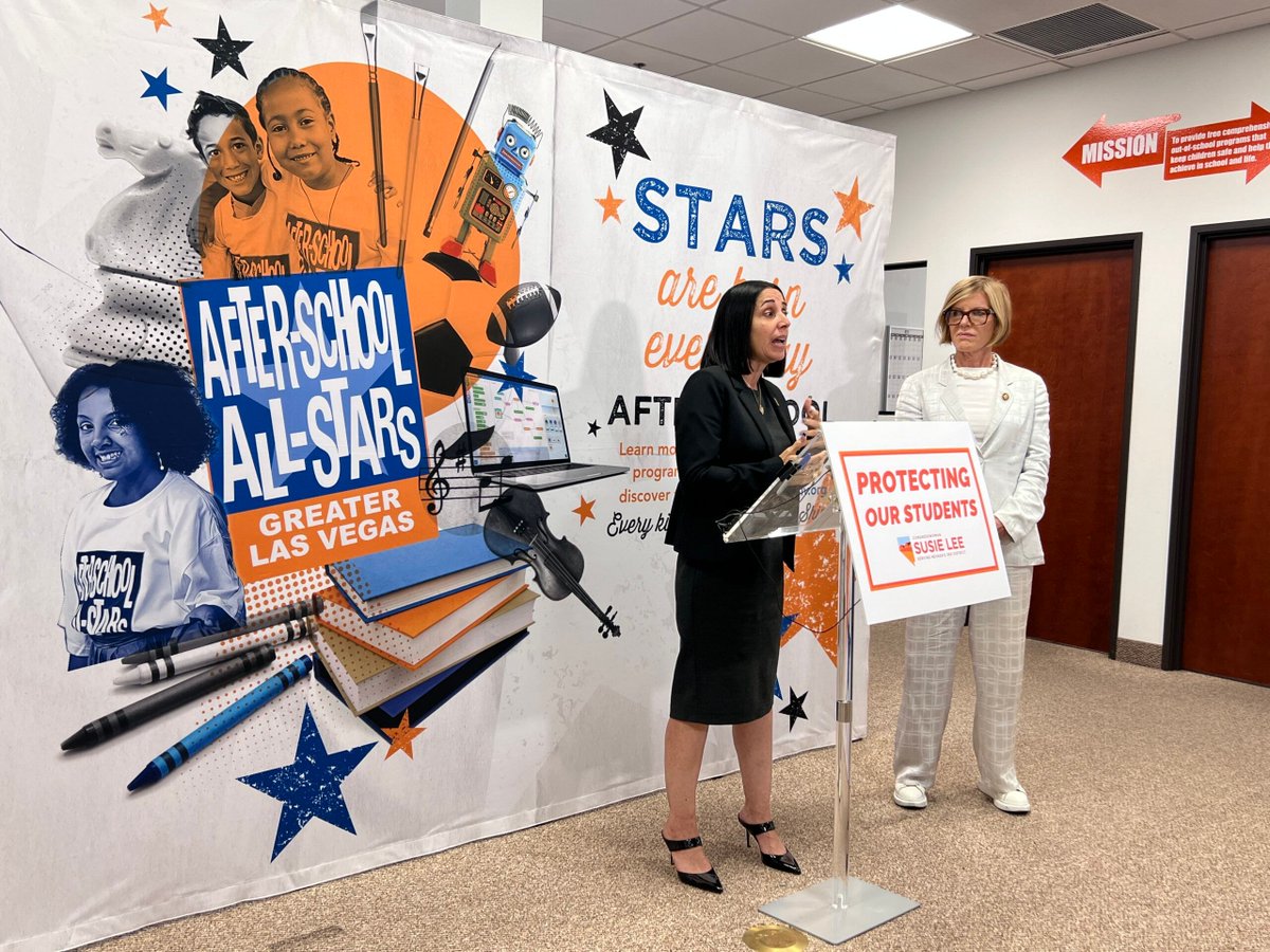 TheNVIndy's tweet image. “We're hoping that it's just a small pause before we can begin programming at these schools.”
Trump admin releases some frozen after-school grants, but uncertainty remains in Nevada. @AP and @rociohzz report: thenevadaindependent.com/article/feds-w…