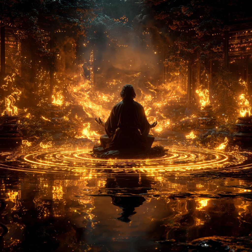 MelloMeesh's tweet photo. Your habits chant louder than your words.

#DisciplineFrequency #SilentMastery #ArtVibes https://t.co/IRfWadXIrK