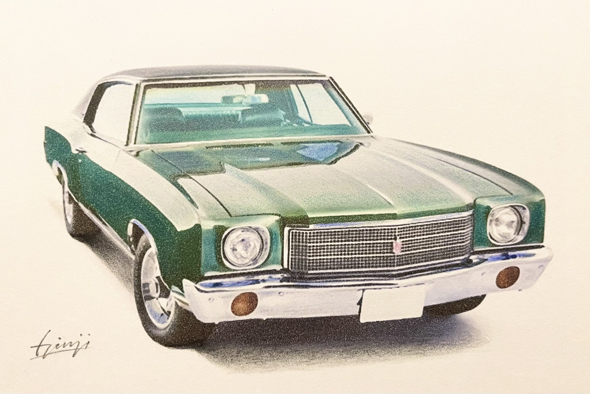 ★「モンマルトル ドゥ パリ 1970 」油彩画 シルバーフレーム Yahoo!オークション - 真作 油彩画 油絵 橋本敏雄