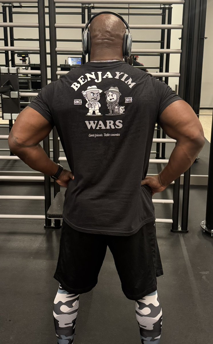 Grab the new  “Benjayim Wars” T-shirt  hoodie or mug as well as other goodies at my exclusive merch store.  sheltonbenjamin.merch.global