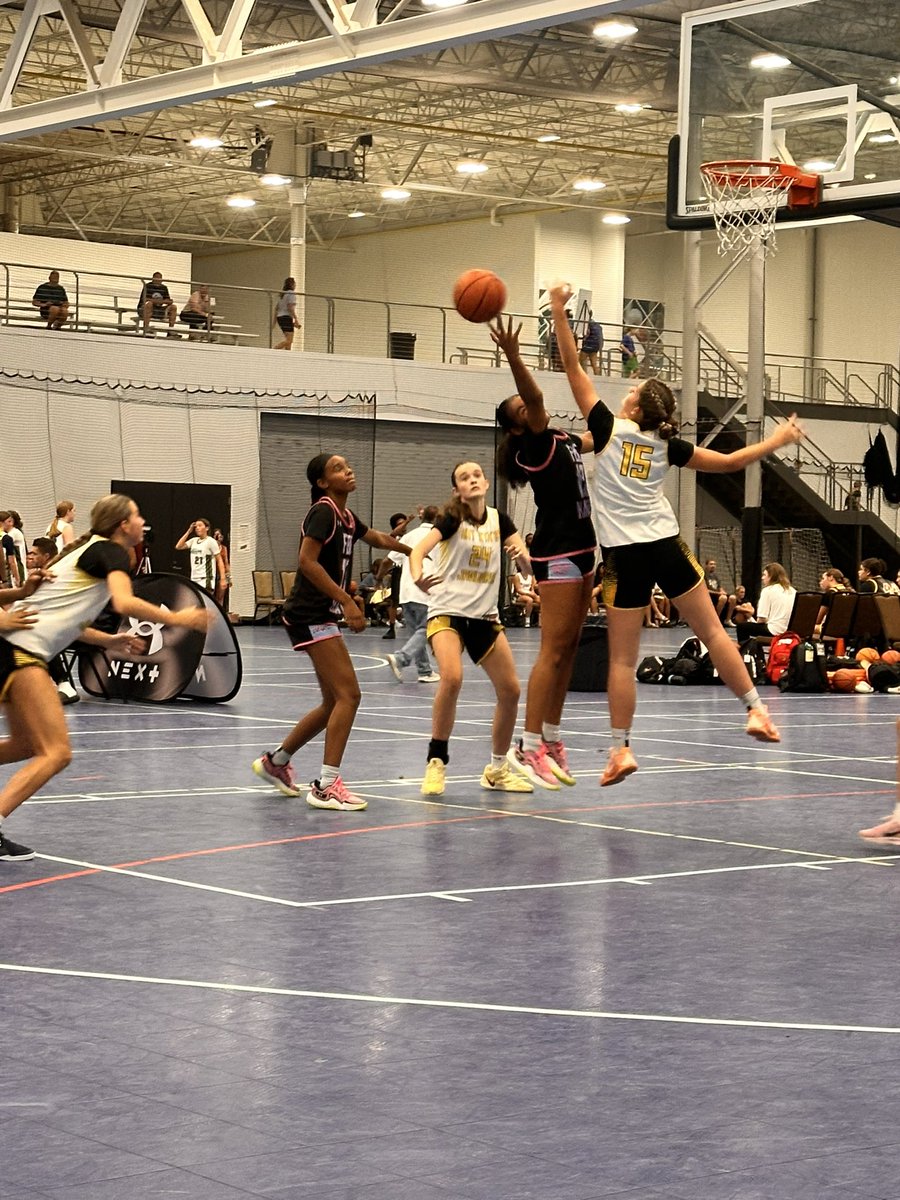VyktoryaOtey12's tweet image. First day at the @UARiseGirls Finals with my team @FBCHAVOC . Fired up and ready for the weekend. @nkhs_girlsbball @RasheenJohnson