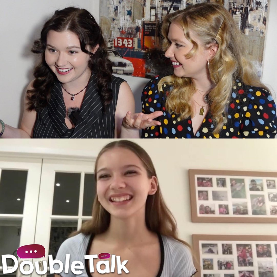 loeschtwins's tweet image. It’s #M3GAN 👑 Finally got to catch up with Amie Donald about Megan 2.0 & hear all about her reunion with @violetmcgraw, how the opportunity to play the AI doll came to her in the 1st place, & her lifelong dance teacher — who does all M3gan’s choreo in the movie! ♥️ convo soon