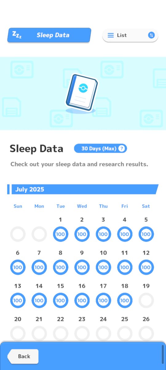 22three7eleven's tweet photo. Day 6 of #PokemonSleep2nd -- One reason why I'm grateful to #PokemonSleep is because it gave me motivation to get full sleep and not just settle for 4-6 hour sleep time.

Looking at my sleep data reminded how impactful the game has been to me. Thank you!😊 https://t.co/50sWhnBMFh