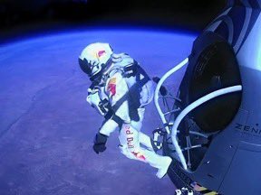 skylerity's tweet image. Felix Baumgartner is down in history as a legend pushing the limits of what humans are capable of.
I remember watching this live 13 years ago and it left an impression on me I’ll never forget.
RIP fearless human.