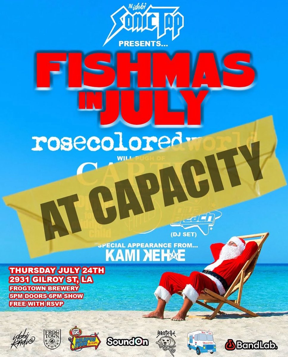 LOS ANGELES - We’ll see all 700 of you Thursday!