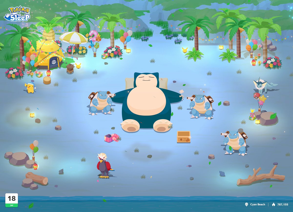 xRoseP's tweet image. #PokemonSleep2nd