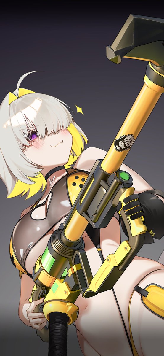 Kannui_NIKKE's tweet photo. エレグが表情豊かすぎて可愛い https://t.co/1ynByZaW7l