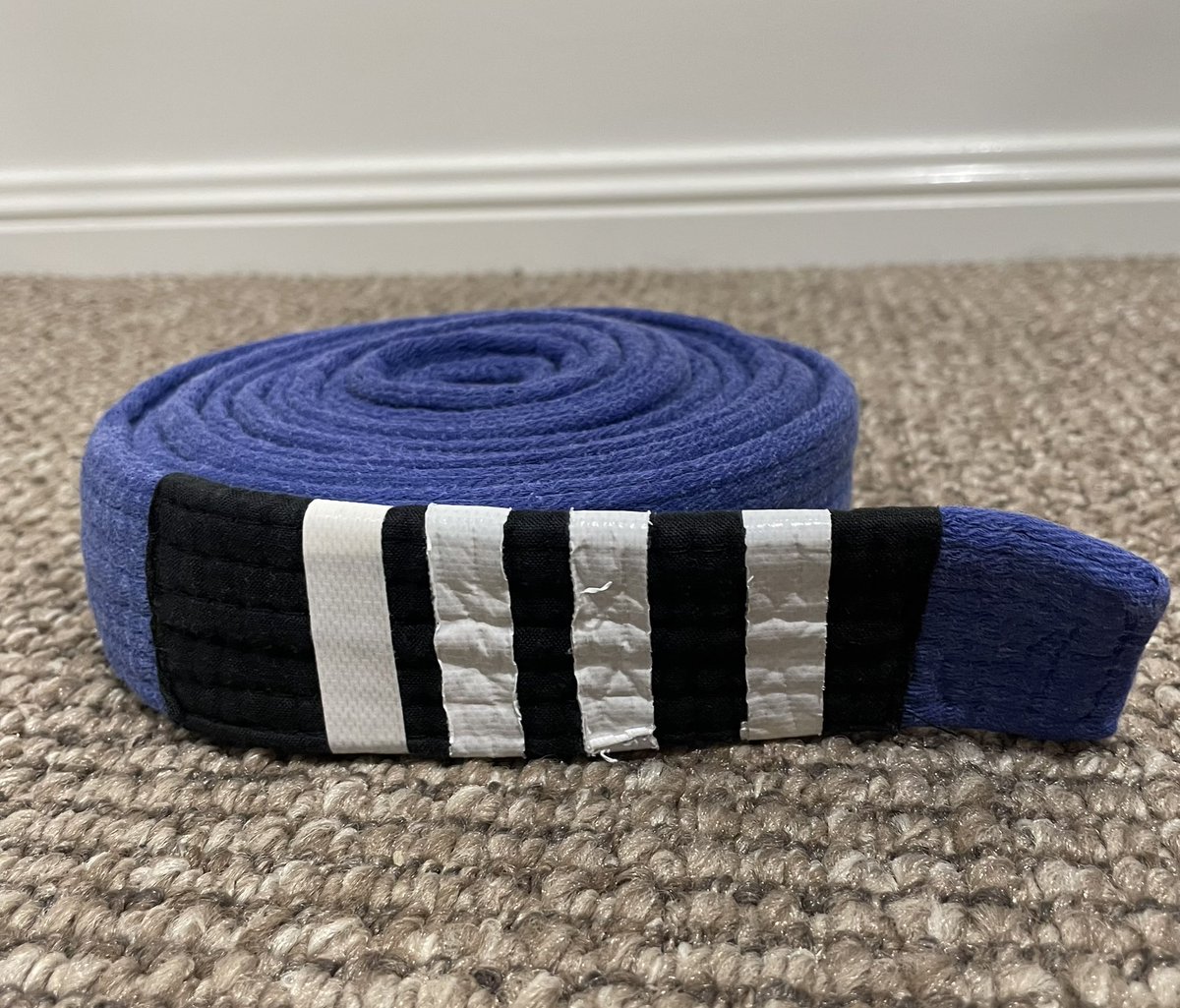 final stripe!

purple belt in sight