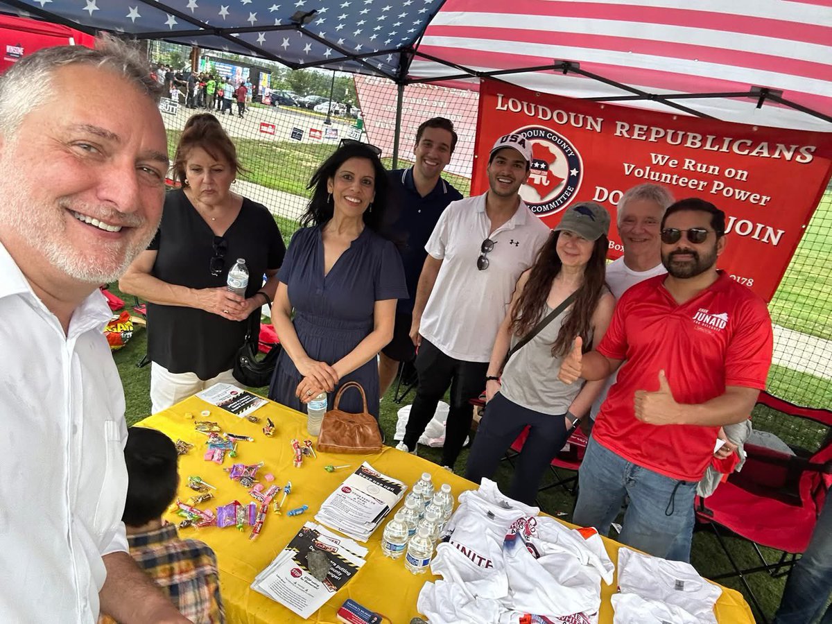 JohnReid4VA's tweet image. What a day! Radio and TV interviews early, then fundraising money calls, and then policy briefings, then fighting the Friday I-95 traffic to get to Loudoun to attend the Commonwealth Cricket Cup!
So many great friends I’ve met over the years and new folks too. I was honored to…