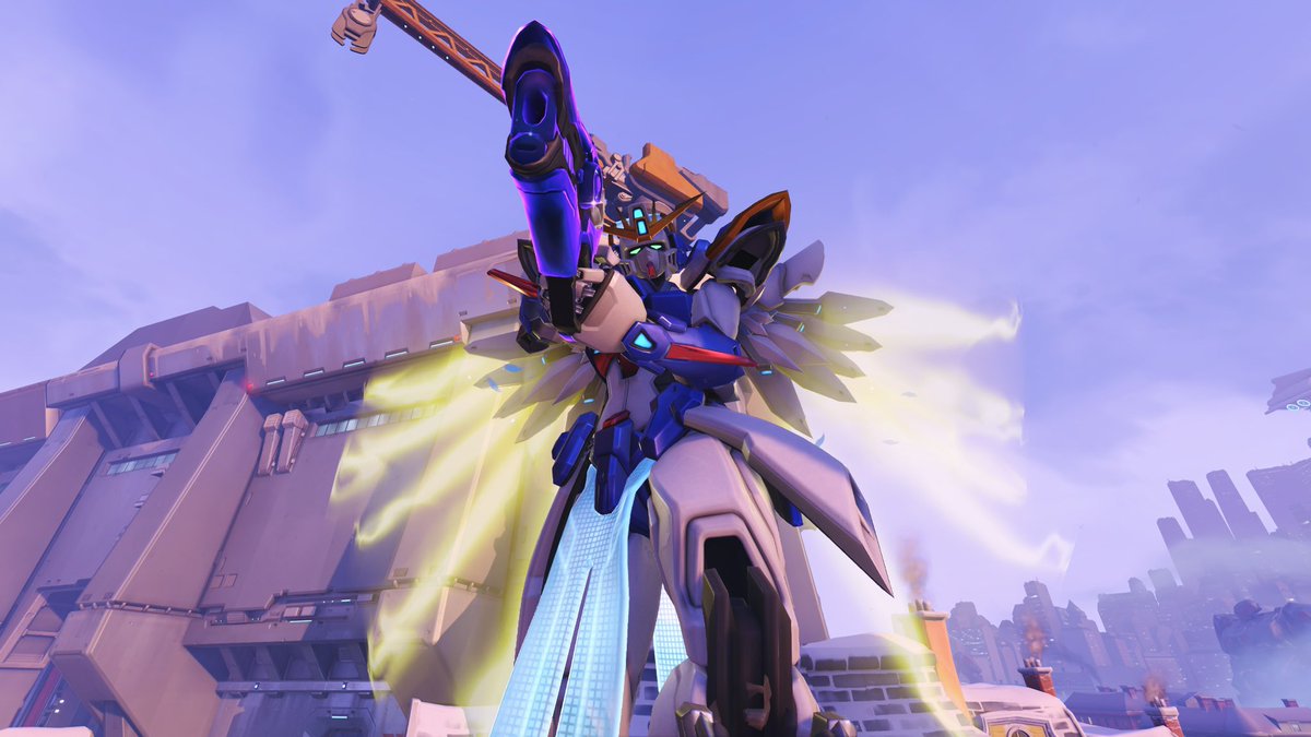 maralikemeow's tweet image. some gundamercy skin pictures cause its the best mercy skin to ever graze my collection i love you #mercyoverwatch