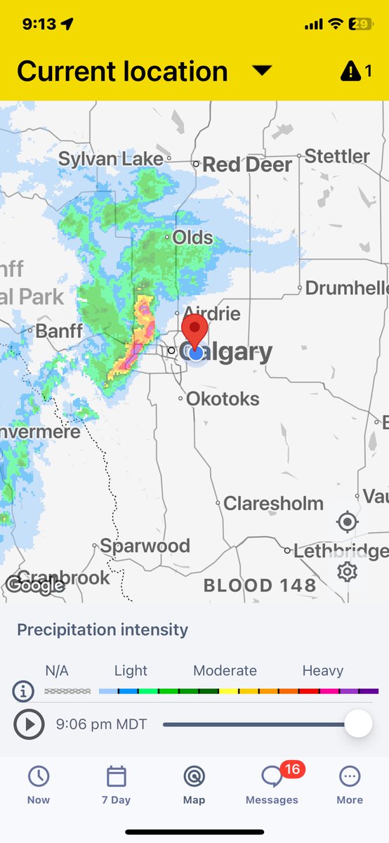 iceTyyc's tweet image. A storms a brewing! #YYC #ABStorm #TakeShelter