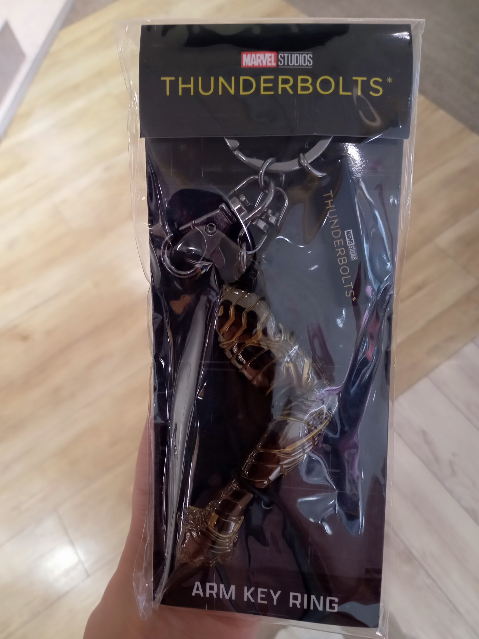 サンダーボルツ アームキーホルダー アームキーホルダー キーリング サンダーボルツ MARVEL イン