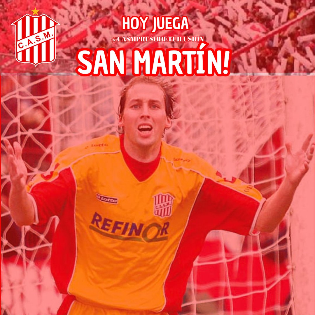 casmilusion's tweet photo. Hoy juega San Martín!

🔴⚪️ #PrimeraNacional

🆚 Tristán Suárez
📌 Fecha 23
📆 19 de julio
⏰ 16:40 Hs.
🏟  La Ciudadela
📺 TyC Sports
👨‍⚖️ Fabricio Llobet

⚽️ #VamosCiudadela
#SanMartínTuc
#sanmartindetuc
#SanMartinDeTucuman
@casmoficial https://t.co/r9otfCxHGo