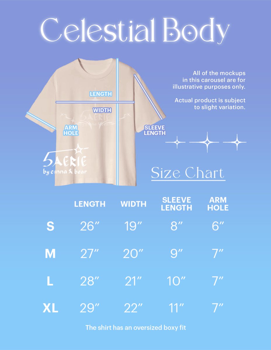 cinnadrop's tweet image. in addition, @bunbearie &amp; i are opening up pre orders for our new shirt design called celestial body !! more info can be found in the QR code &lt;3