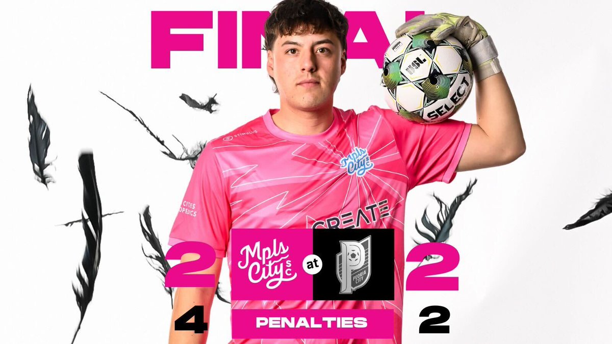 THEREDHOTWRECK's tweet image. CROWS SLAY DEFENDING NATIONAL RUNNER UP AND CENTRAL CONFERENCE CHAMPIONS TO ADVANCE TO THE CENTRAL CONFERENCE SEMI-FINALS! THEY WILL SQUARE OFF AGAINST DIVISION RIVALS SUENO FC IN THE ROUND OF 16! @mplscitysc
#citytothemoon
#comeonyoucrows