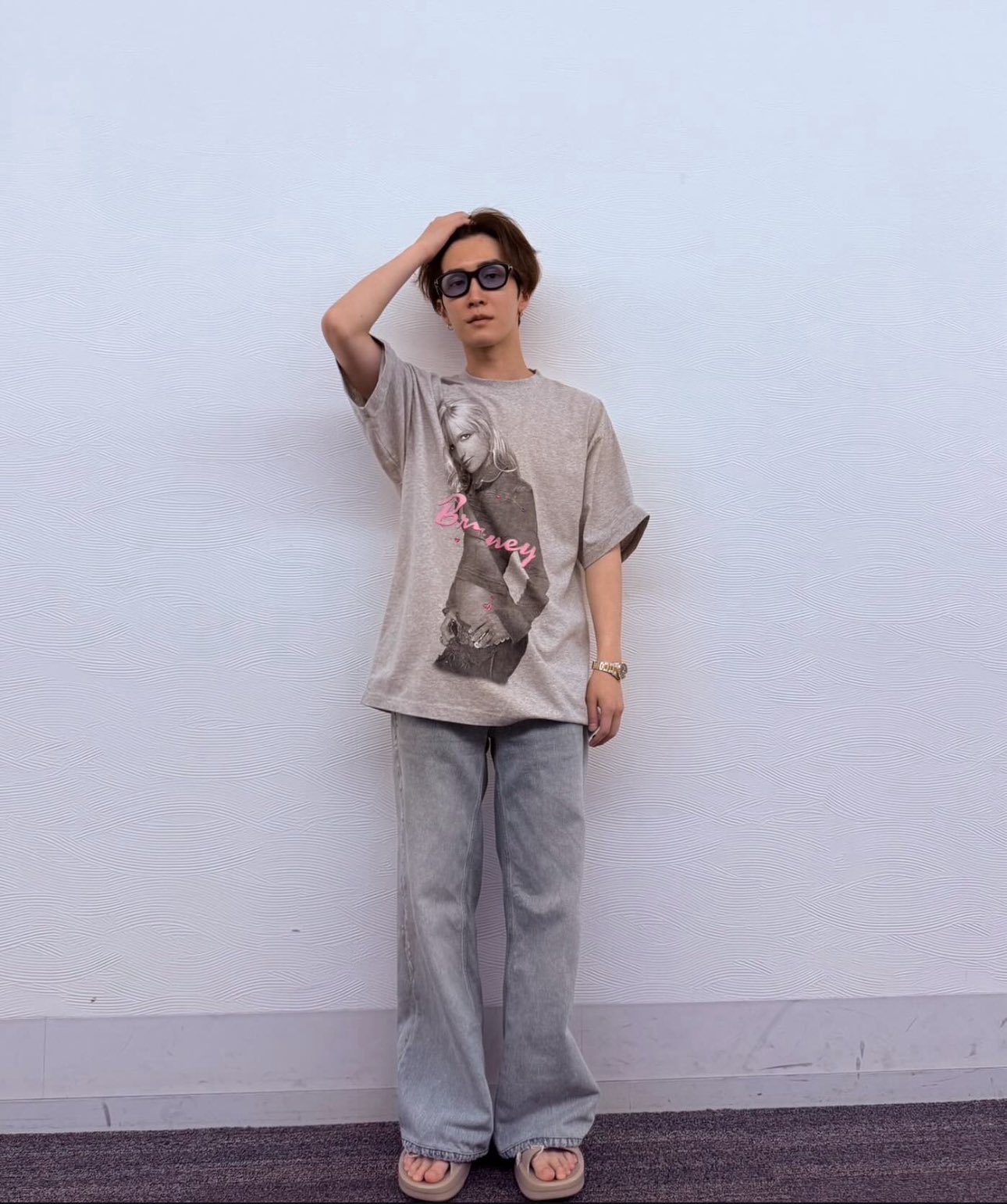 Snow Man渡辺翔太さん着用モデル セントマイケル　スウェット　ブルー XL 2025年最新】SAINT Mxxxxxx カラー：ブルー系 トレーナー