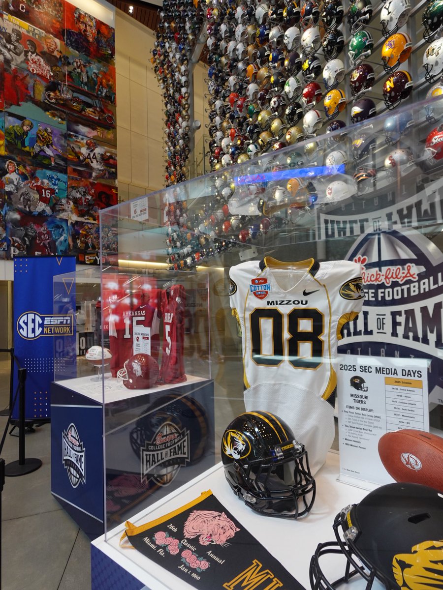 SEC Media Days was a success &amp; I can’t wait for the season to begin

#mizzou #football #SEC #secmd25