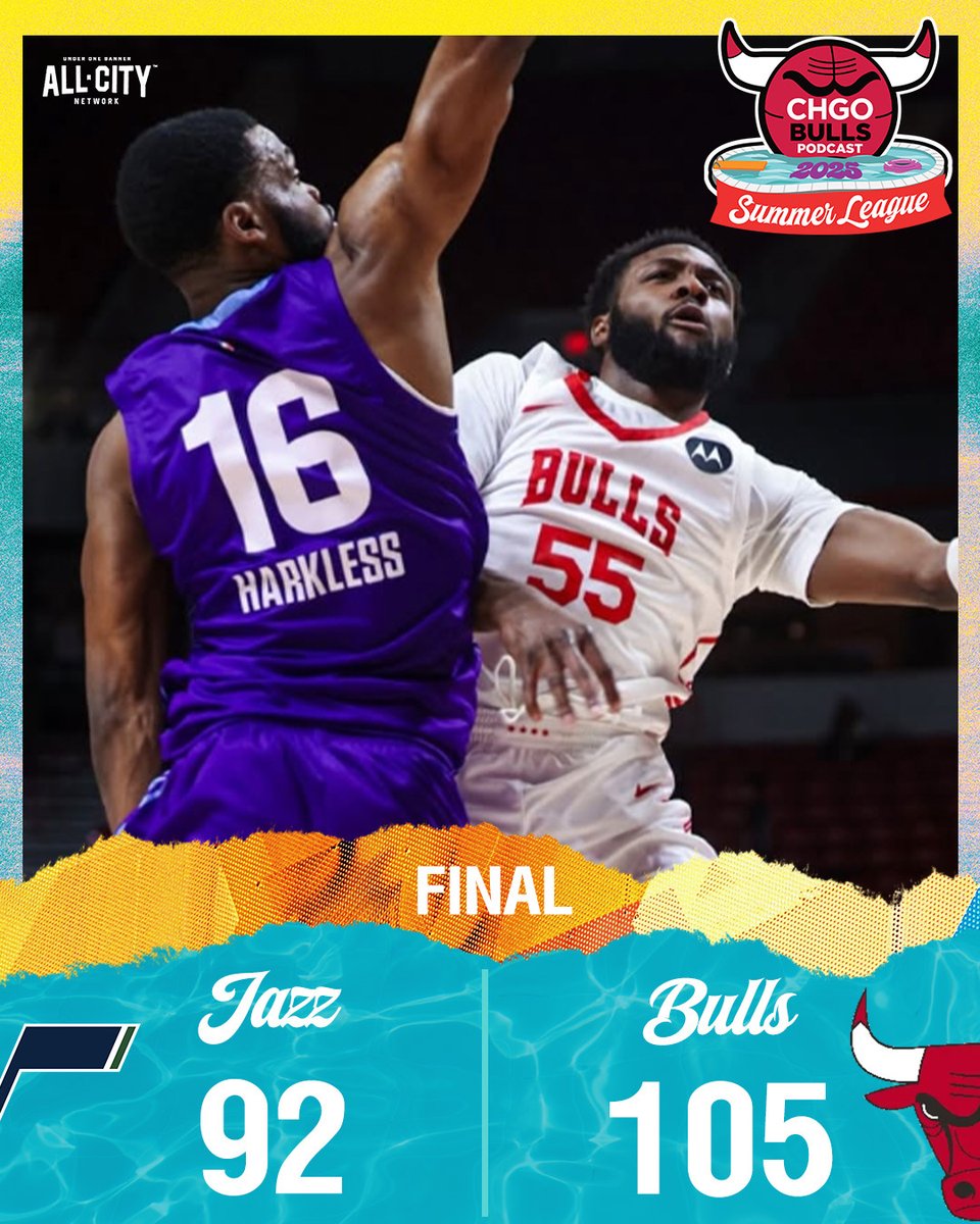 CHGO_Bulls's tweet image. On tonight's show, @Bulls_Peck @BawlSports & @Will_Gottlieb put a bow on Bulls Summer League:
🪄 Yuki Kawamura dazzles again!
📃 should Bulls sign Yuki to two-way?
❄️🔥 Noa Essengue Heat Index
🪴 how does Bulls youth stack up in NBA?
allchgo.com/has-yuki-kawam…