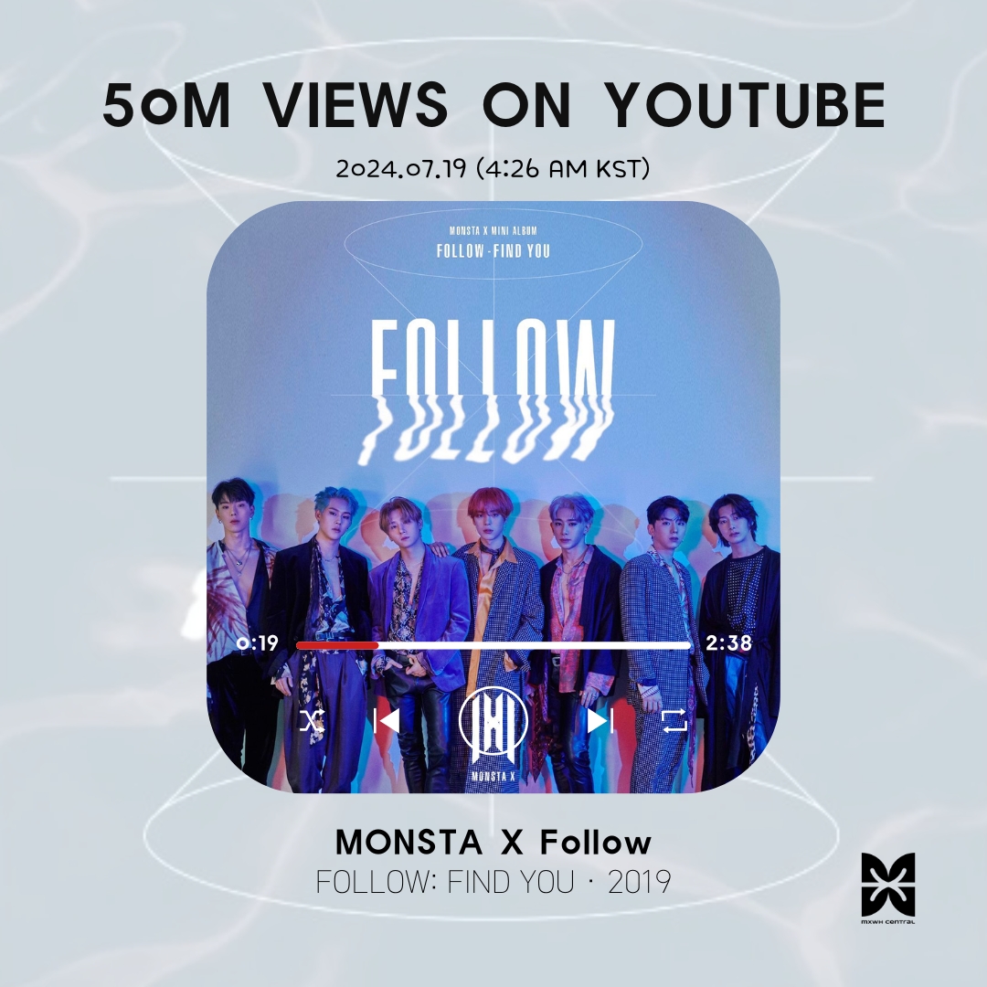 MXWH_Central's tweet photo. [#MXWH_Views] Youtube

FOLLOW already reached 50M views! Doing so great, bebes!😍

🔗https://t.co/BpdLN2uwlf

#MONSTAX #몬스타엑스 @OfficialMonstaX
#WONHO #원호 @official__wonho https://t.co/aN1SHL2oD0