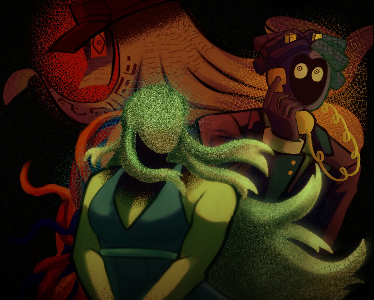 _HLZ0S's tweet image. REVENGE! for vreskah on artfight!
#artfight2025 #artfight