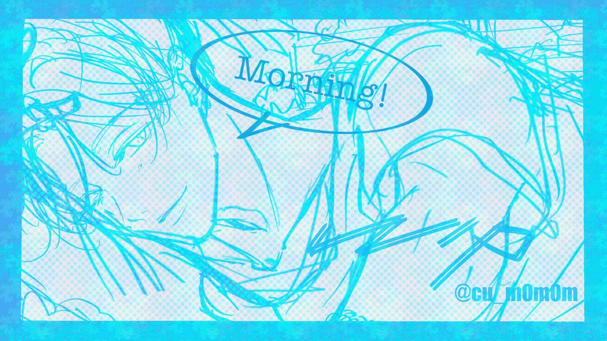 cu_m0m0m's tweet image. ここ数日、低浮上ぎみになっている間に描いた男子絵を近日中に投稿できそうです😌
(大遅刻七夕絵もラフだけはできたぜ👍)
#wip