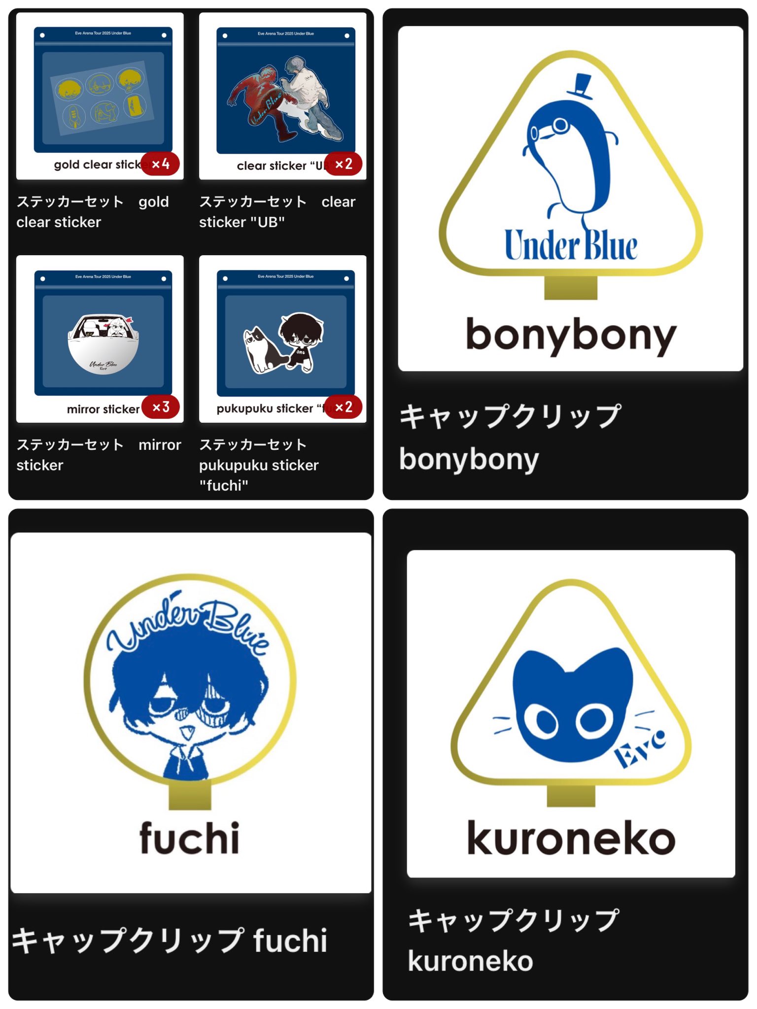 Eve UnderBlue くじ A賞 ワークシャツ icon Eve UnderBlue くじ A賞 ワークシャツ icon（Eve Arena Tour