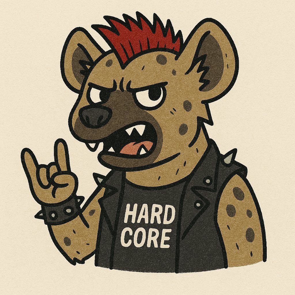 What do you think of this hardcore hyena? We need some punk rock vee friends . <a href="/garyvee/">Gary Vaynerchuk</a>