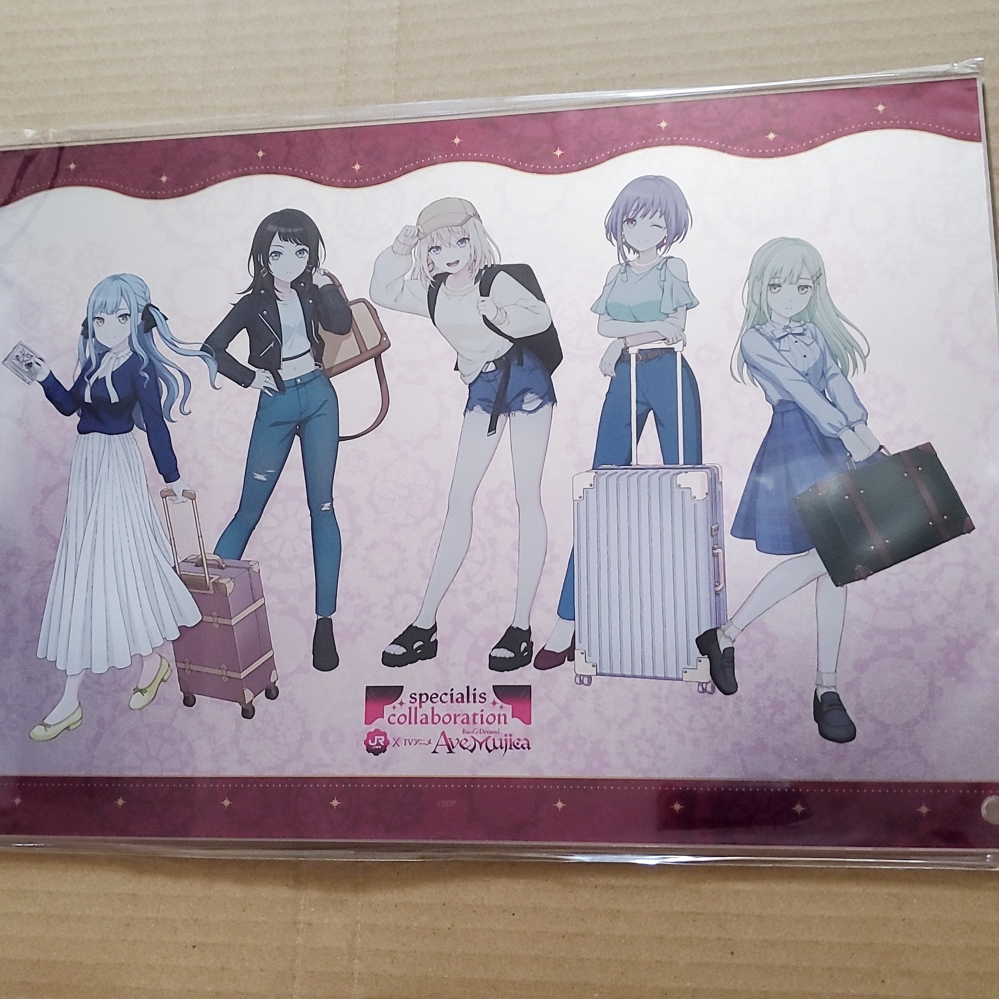 バンドリ Ave mujica 箔入りA4アクリルボード 推し旅（specialis
