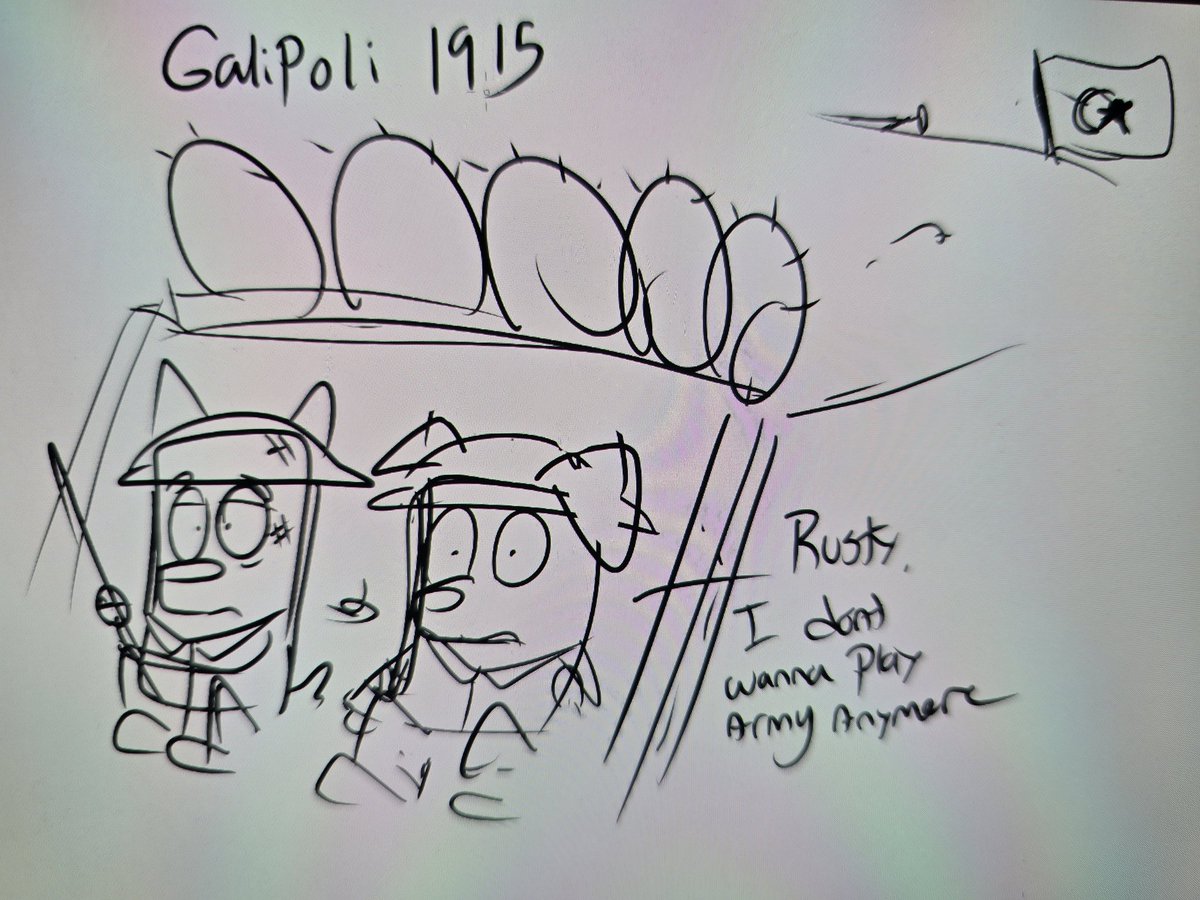 I came up with a terrible idea for a drawing