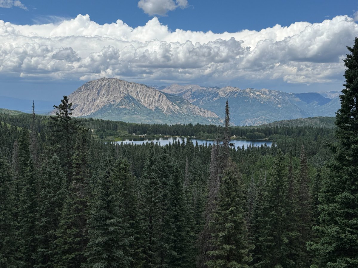 TheKJA's tweet image. I left early this morning for my trip to Western Colorado University, so I could make a side trip up to Crested Butte and a spectacular hike on the Three Lakes Loop. I did part of the same trail where I broke my ankle last August, so this was a special victory lap!