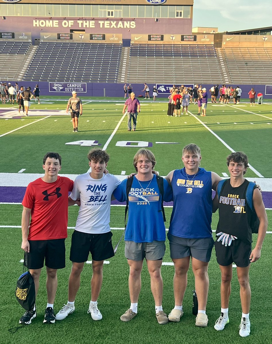 Dresden Finch (@dresdenfinch) on Twitter photo Brock football representing proudly at <a href="/TarletonFB/">Tarleton State Football</a> camp today.
<a href="/CoachN_4Christ/">Billy Mathis</a> <a href="/coach_mullinnix/">Jordan Mullinnix</a> <a href="/BChristenson_OC/">Blake Christenson</a> <a href="/RecruitBrockFB/">RecruitBrockFB</a> Brock football representing proudly at <a href="/TarletonFB/">Tarleton State Football</a> camp today.
<a href="/CoachN_4Christ/">Billy Mathis</a> <a href="/coach_mullinnix/">Jordan Mullinnix</a> <a href="/BChristenson_OC/">Blake Christenson</a> <a href="/RecruitBrockFB/">RecruitBrockFB</a>