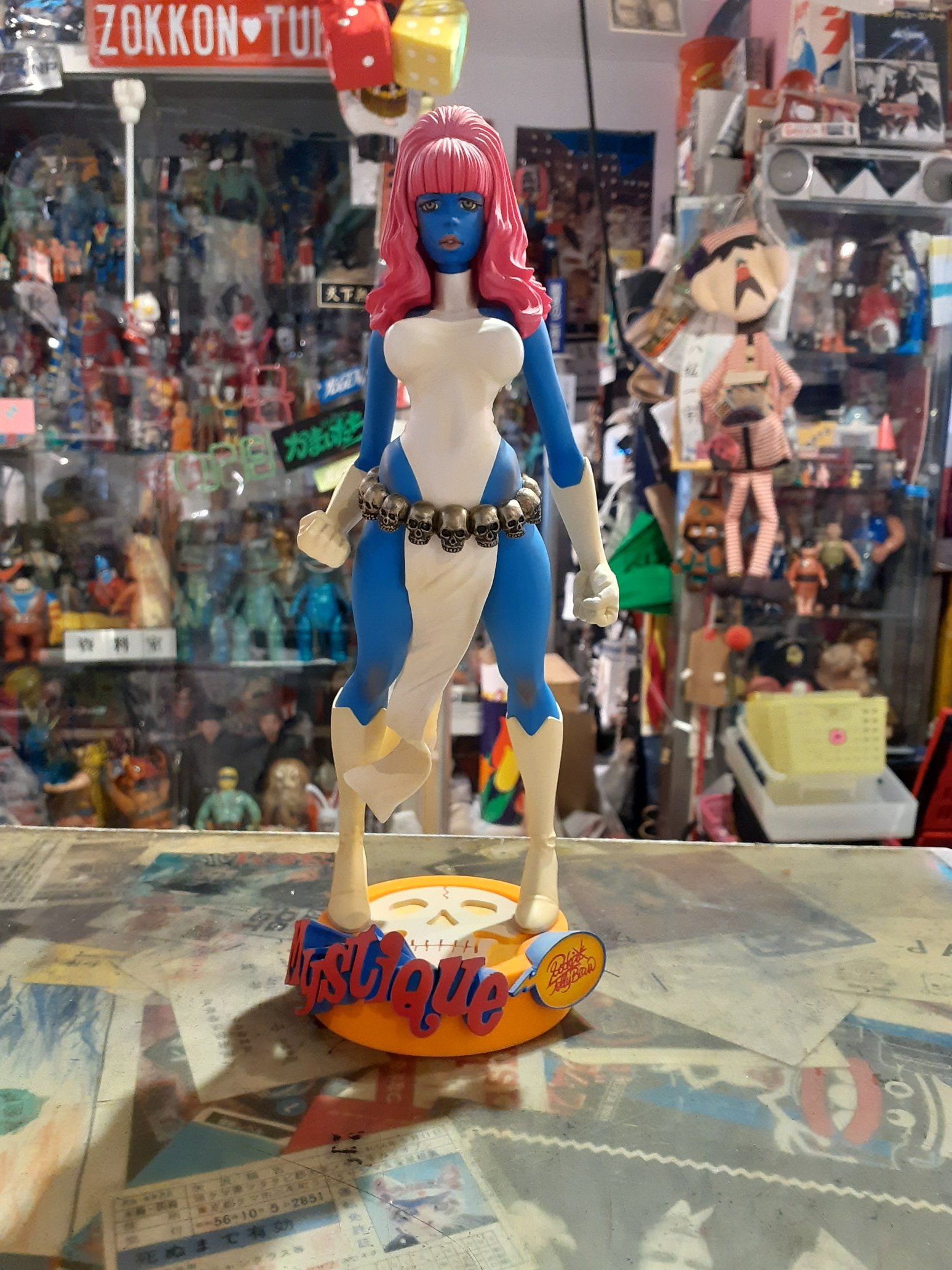 ロッキンジェリービーン　豆魚雷 X•MEN ミスティーク SUPER MIXTURE MODEL/ マーベル VS. ロッキン・ジェリービーン