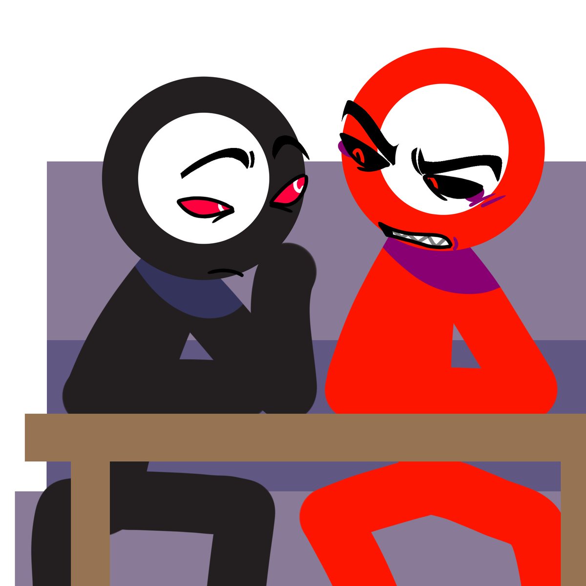 lintheidiot's tweet image. dumb duo art too
#grapeduo #havocduo #green #purple #thedarklord #thechosenone #alanbecker