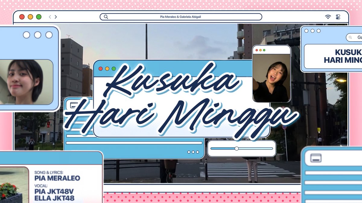 pia_jkt48v's tweet image. 【PREMIERE】Kusuka Hari Minggu feat. @AM_EllaJKT48
Hari Minggu adalah hari kesukaanku. Lagu ini aku tulis untuk kalian yang selalu menantikan hari Minggu untuk bertemu dengan orang yang kalian sayang.
🔗youtu.be/QzLrBj-W4AA
🗓️20 Juli 2025, 19.00 wib
#KHMPiaElla #BR19HTERPIA