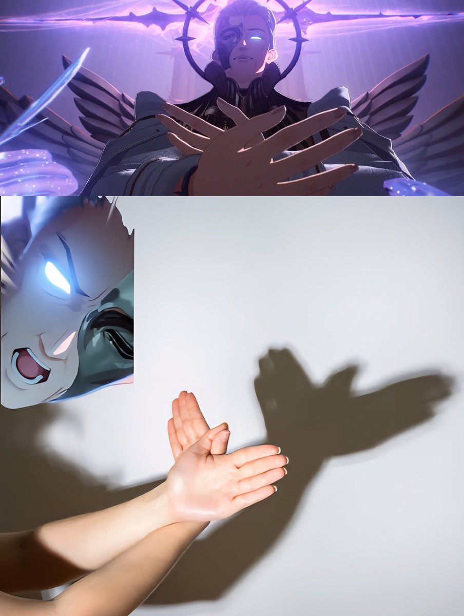 Fenrico: "BEHOLD!! SHADOW BIRB!!!"🤣
#wutheringwaves