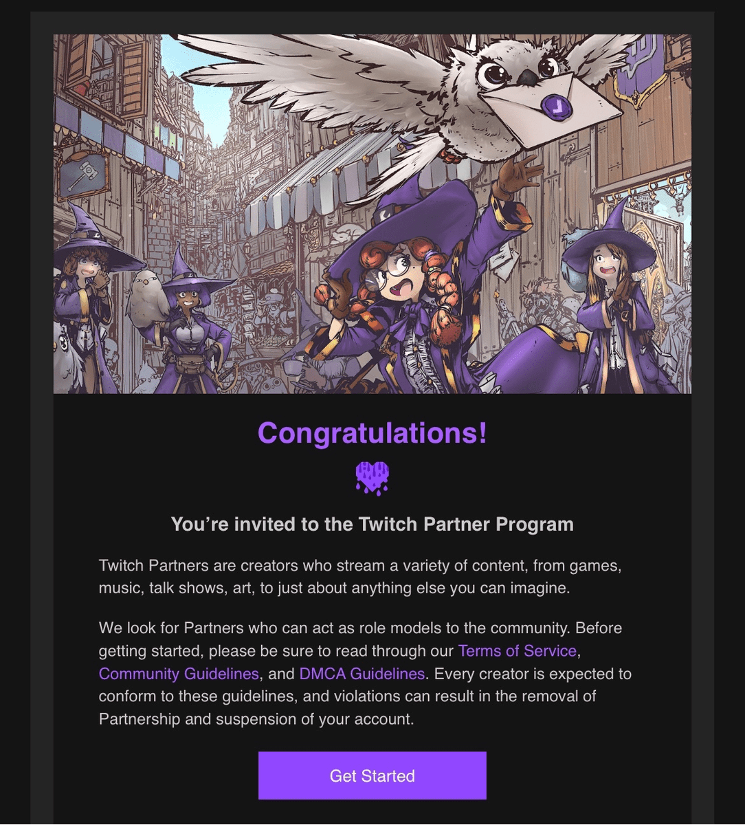 The secret is out... this was my big birthday gift this year! 
After 4 years of streaming, I am beyond happy to announce that I am now a TWITCH PARTNER! Many tears have been shed over the last 24 hours... Many. Thank you all for everything! Seriously. This means so much to me. ❤️