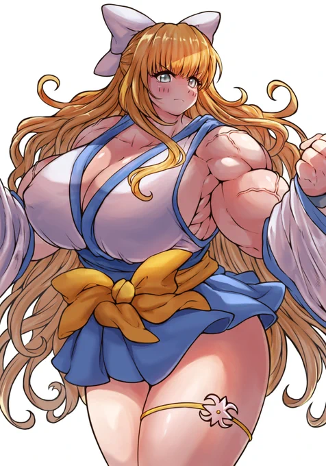 FEifシリーズより、清水愛さん(中の人)のリングコスチュームを着たシャーロッテちゃんを描きました。